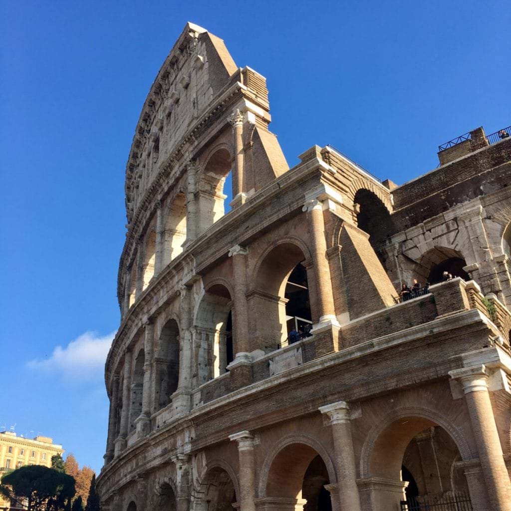 Colosseum i Rom från utsidan