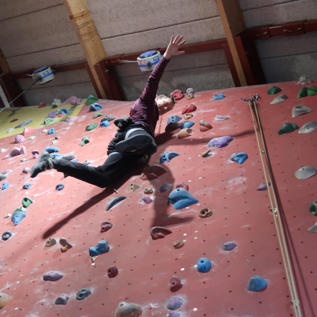 Viktrapport vecka 4 från klätterväggen