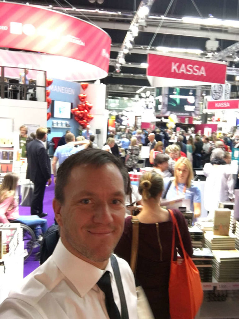 Tomas Heed på Bokmässan