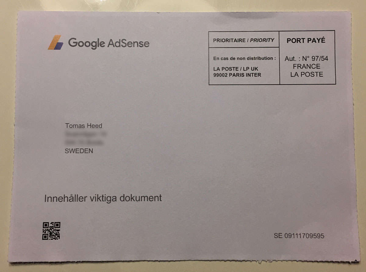 Hur mycket betalar Adsense - Ett brev från Google
